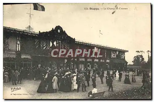 Cartes postales Cheval Equitation Hippisme Dieppe Le Champ de courses