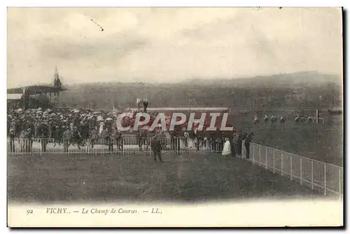 Ansichtskarte AK Cheval Equitation Hippisme Le Champ de courses Vichy