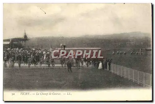 Cartes postales Cheval Equitation Hippisme Le Champ de courses Vichy