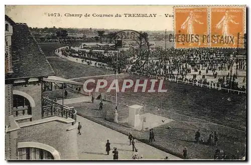 Cartes postales Cheval Equitation Hippisme Champ de courses de Tremblay