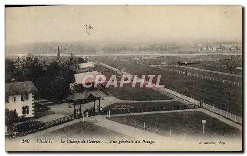 Ansichtskarte AK Cheval Equitation Hippisme Vichy Le Champ de courses Vue generale du pesage
