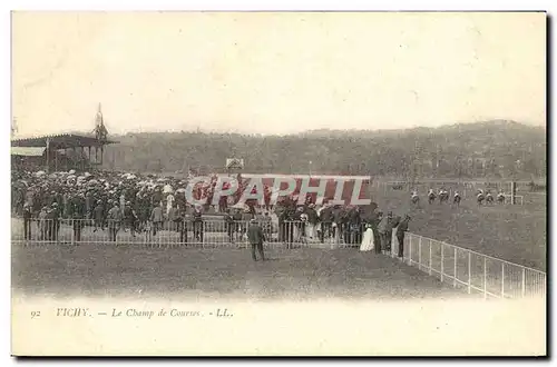 Cartes postales Cheval Equitation Hippisme Vichy Le Champ de courses