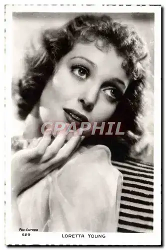 Moderne Karte Cinema Loretta Young