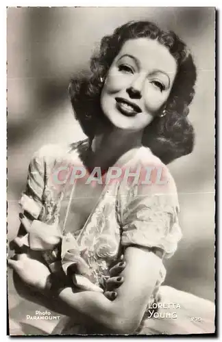 Cartes postales moderne Cinema Loretta Young