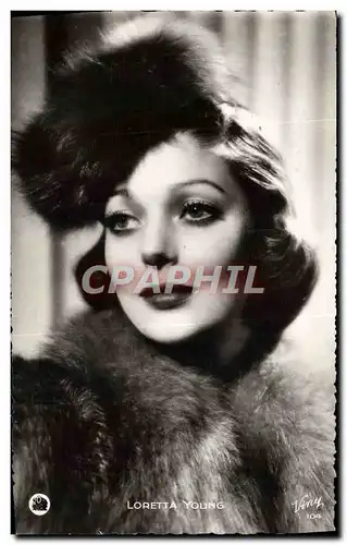 Moderne Karte Cinema Loretta Young
