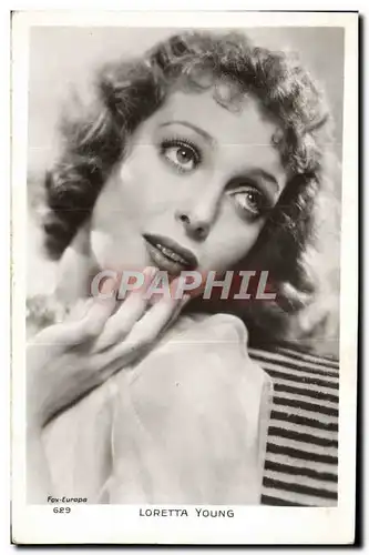 Moderne Karte Cinema Loretta Young