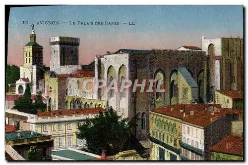 Cartes postales Avignon Le Palais Des Papes