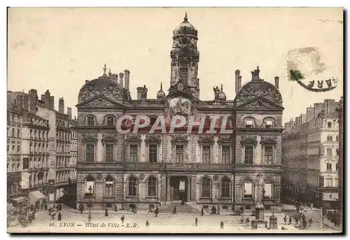 Cartes postales Lyon Hotel de Ville