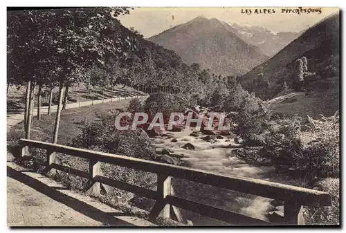 Cartes postales Les Alpes
