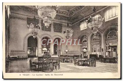 Ansichtskarte AK Vichy Le Casino Salle de Baccarat