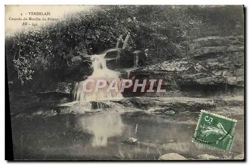 Cartes postales Verdelais Cascade du Moulin du Prieur