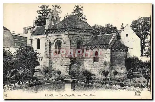 Cartes postales Laon La Chapelle des Templiers