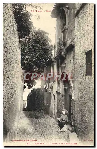 Cartes postales Castres La Maison Des Templiers