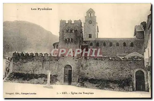 Cartes postales Luz Eglise des Templiers