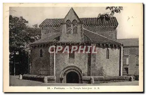 Cartes postales Poitiers Le Temple Saint Jean