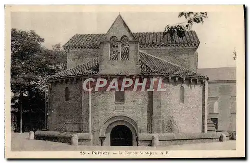 Cartes postales Poitiers Le Temple Saint Jean