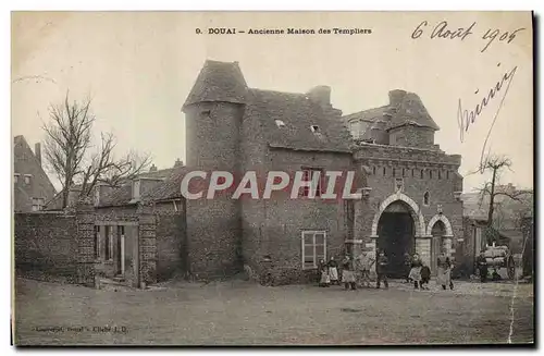 Cartes postales Douai Ancienne Maison des Templiers