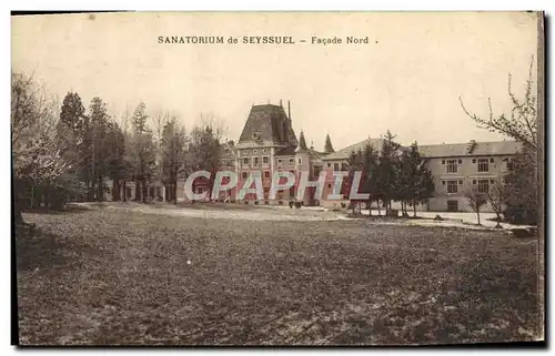 Cartes postales Sanatorium De Seyssuel Facade Nord