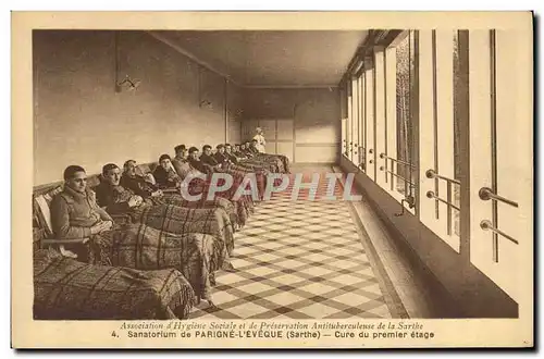 Cartes postales Sanatorium de Parigne Cure du Premier etage
