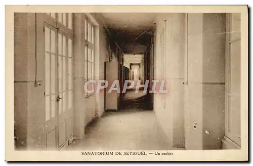 Cartes postales Sanatorium De Seyssuel Un Couloir