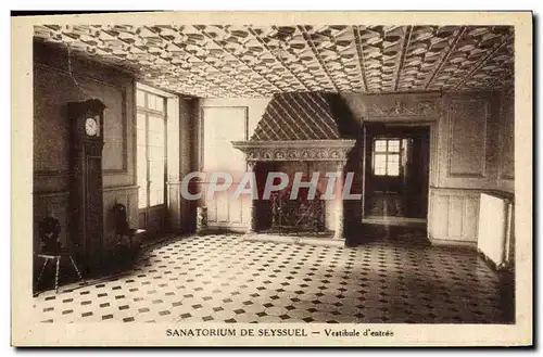 Cartes postales Sanatorium De Seyssuel Vestibule d&#39entree