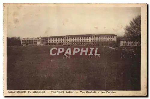 Ansichtskarte AK Sanatorium Mercier Tronget Vue Generale Les Prairies