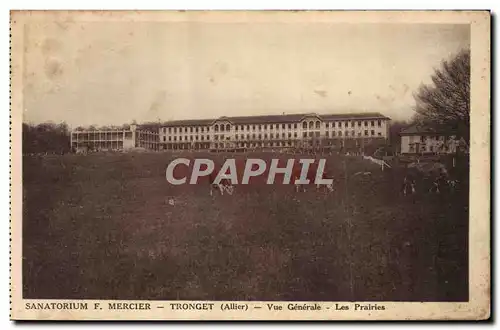 Cartes postales Sanatorium Mercier Tronget Vue Generale Les Prairies