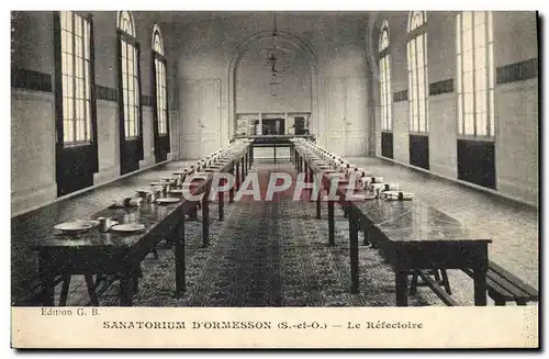 Cartes postales Sanatorium D&#39Ormesson Le Refectoire