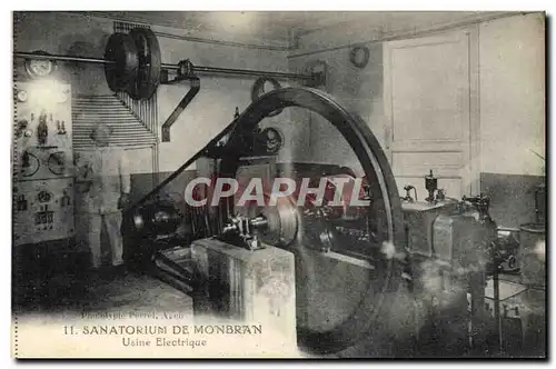 Cartes postales Sanatorium De Monbran Usine Electrique