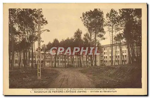 Ansichtskarte AK Sanatorium de Parigne Arrivee au Sanatorium