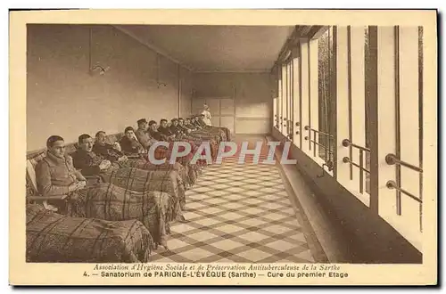 Cartes postales Sanatorium de Parigne Cure du premier etage