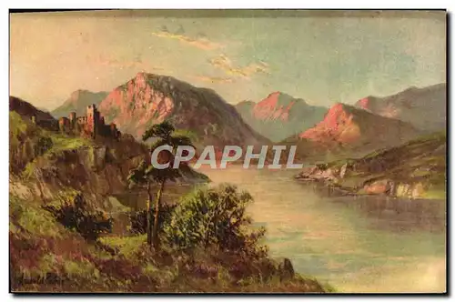 Cartes postales Fantaisie Illustrateur Paysage