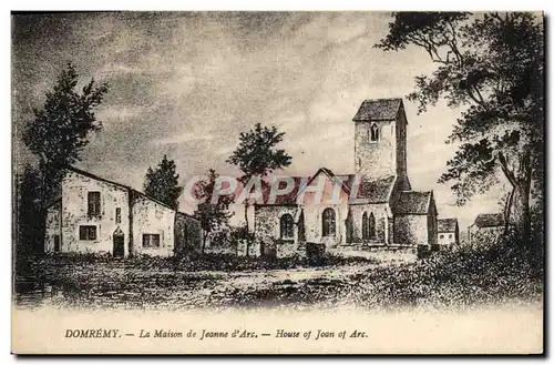 Cartes postales Domremy La Maison de Jeanne d&#39Arc