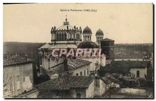 Cartes postales Eglise et Presbyteres d'Ars