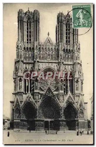 Cartes postales Remis La Cathedrale