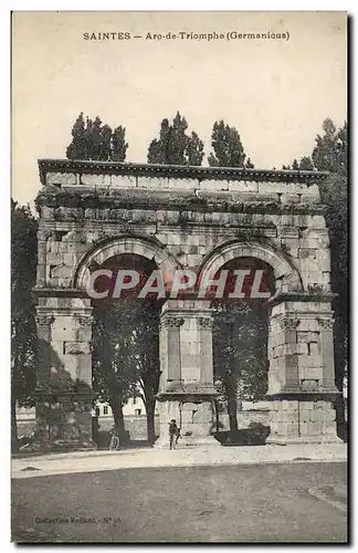 Cartes postales Saintes Arc de Triomphe