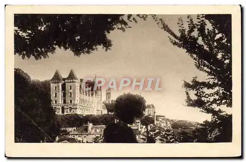 Cartes postales Pau Le Chateau Henri IV Vue du Parc