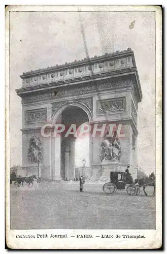 Cartes postales Paris L'Arc de Triomphe