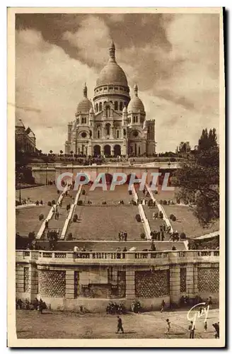 Cartes postales Paris Basilique de Montmartre