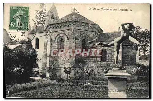 Ansichtskarte AK Laon Chapelle Des Templiers