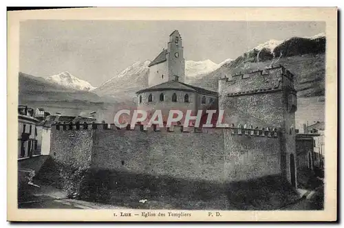 Cartes postales Luz Eglise Des Templiers