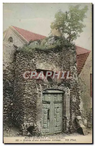 Cartes postales Montmorency Entree D&#39Une Ancienne Abbaye