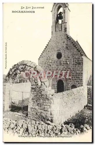 Cartes postales Rocamadour Chapelle des templiers de l&#39Hospitalet
