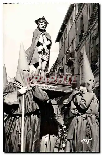 Cartes postales moderne Perpignan Semaine sainte en Roussillon La procession de la Sanch L&#39Ecce Homo