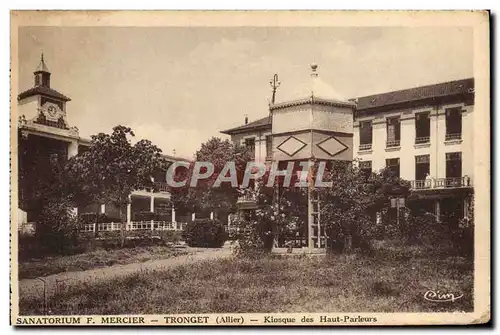 Ansichtskarte AK Sanatorium F Mercier Tronget Kiosque des Haut Parleurs