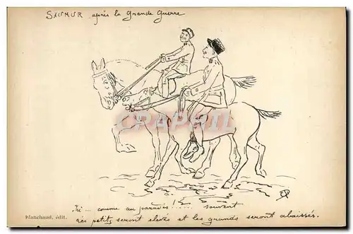 Ansichtskarte AK Cheval Equitation Hippisme