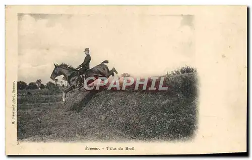 Ansichtskarte AK Cheval Equitation Hippisme Saumur Talus du Breil