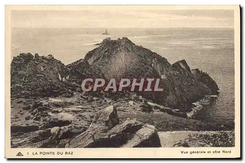 Ansichtskarte AK Pointe Du Raz La Baie Vue generale et cote Nord