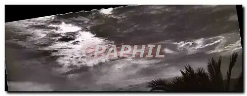 Cartes postales moderne La Cote D'Azur Crepuscule Sur la Mediterranee