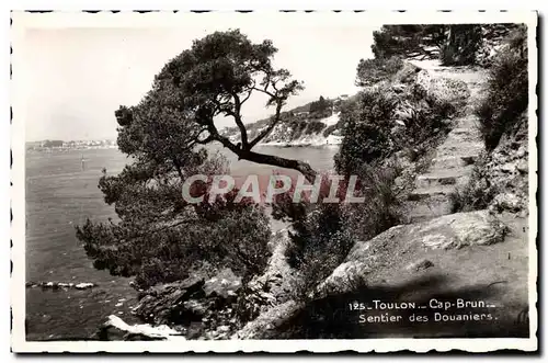 Cartes postales moderne Toulon Cap Brun Sentier Des Douaniers